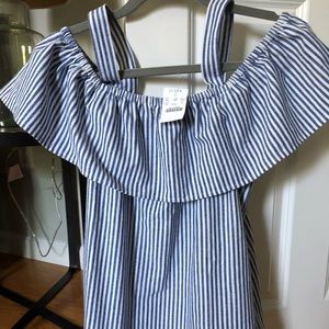 NWT size 6 jcrew off shoulder top